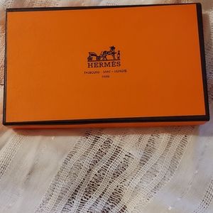 Hermes Red Calf Leather Dogon Long Wallet